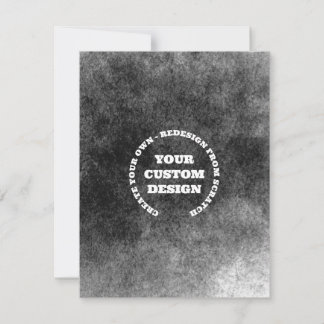 Redesign from Scratch - Create a Customized Note Card