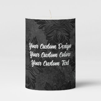Redesign from Scratch! Create a Fully Customized Pillar Candle
