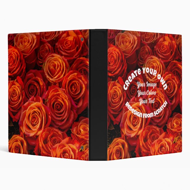 Redesign from Scratch - Create Your Own 3 Ring Binder (Background)