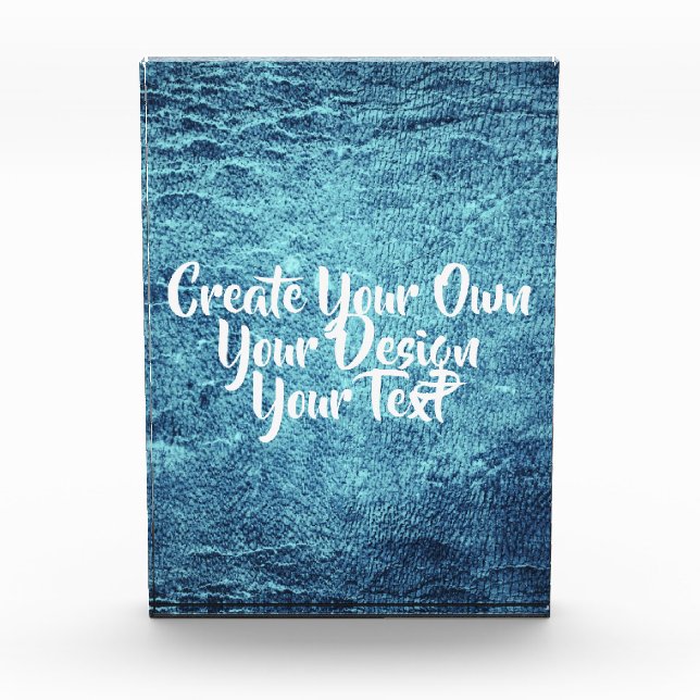 Redesign from Scratch - Create Your Own Acrylic Award (Front)