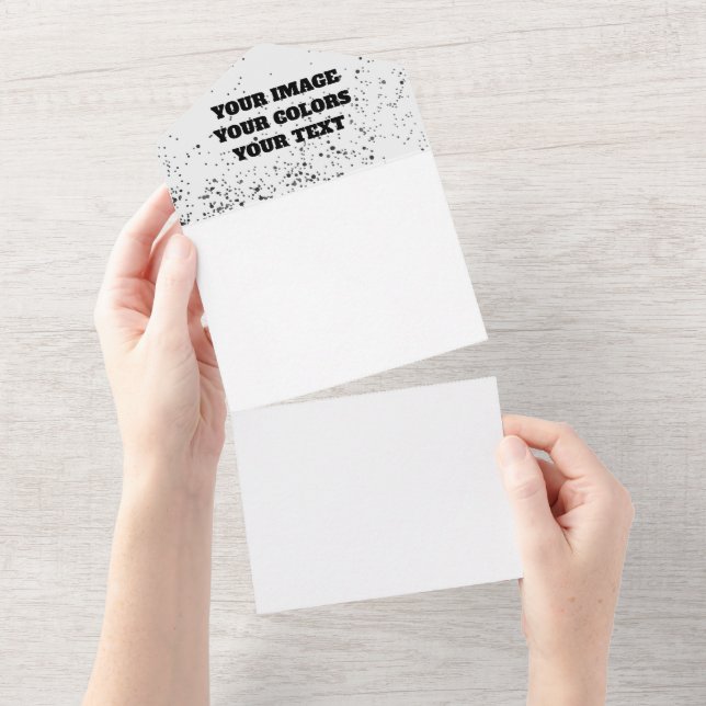 Redesign from Scratch & Create Your Own All In One Invitation (Tearaway)