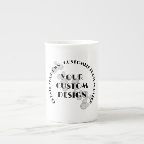 Redesign from Scratch _ Create Your Own Bone China Mug