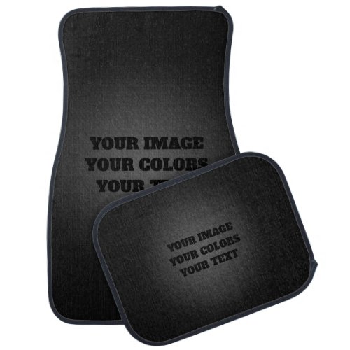 Redesign from Scratch  Create Your Own Car Floor Mat