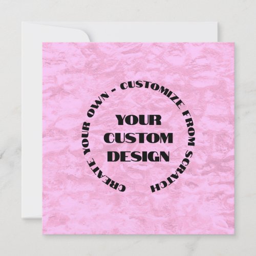 Redesign from Scratch Create Your Own Card