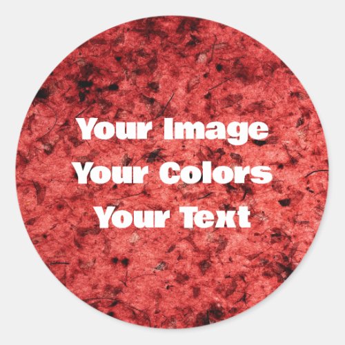 Redesign from Scratch _ Create Your Own Classic Round Sticker