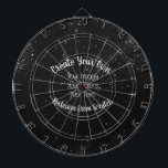 Redesign from Scratch - Create Your Own Dart Board<br><div class="desc">Background shown: B&W Dark Glitter

Create your own custom high quality stuff!

Customize this item with your own personalized text or redesign entirely from scratch by replacing our image with your own.</div>