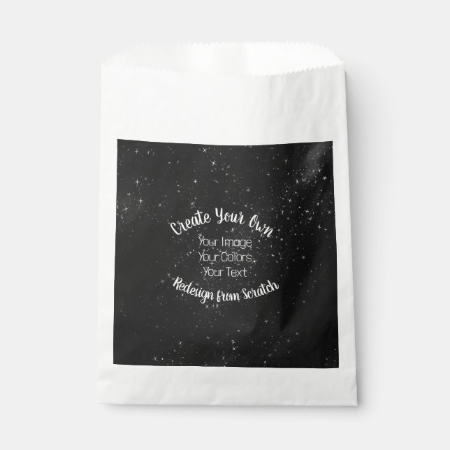 Redesign from Scratch - Create Your Own Favor Bag (Front)