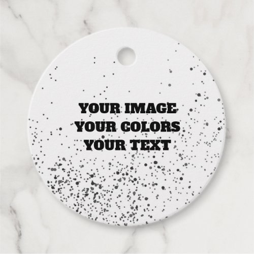 Redesign from Scratch  Create Your Own Favor Tags