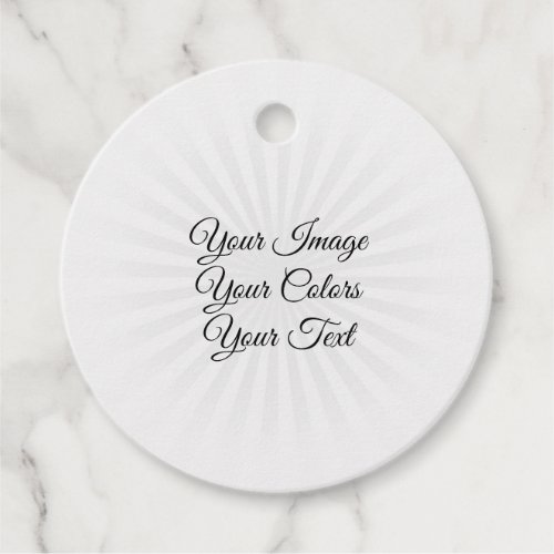 Redesign from Scratch Create Your Own Favor Tags