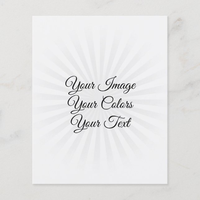 Redesign from Scratch! Create Your Own Flyer (Front)