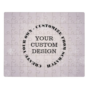 Redesign from Scratch! Create Your Own Jigsaw Puzzle