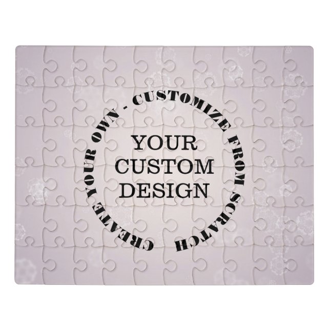 Redesign from Scratch! Create Your Own Jigsaw Puzzle (Puzzle Horizontal)