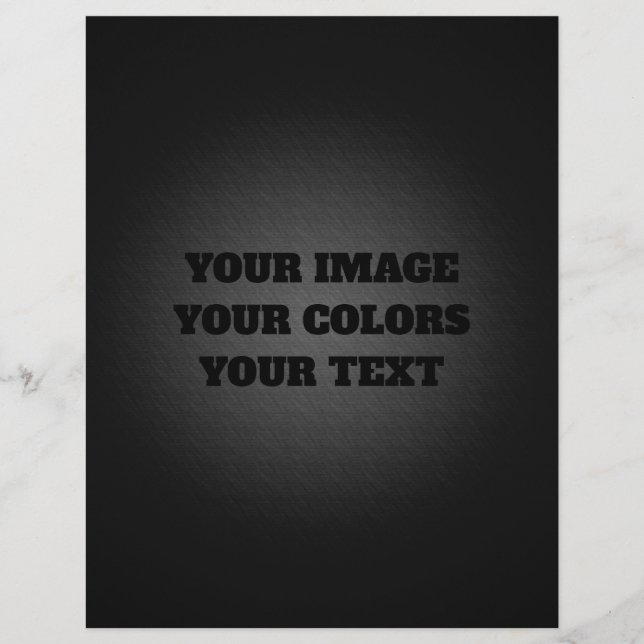 Redesign from Scratch & Create Your Own Letterhead (Front)