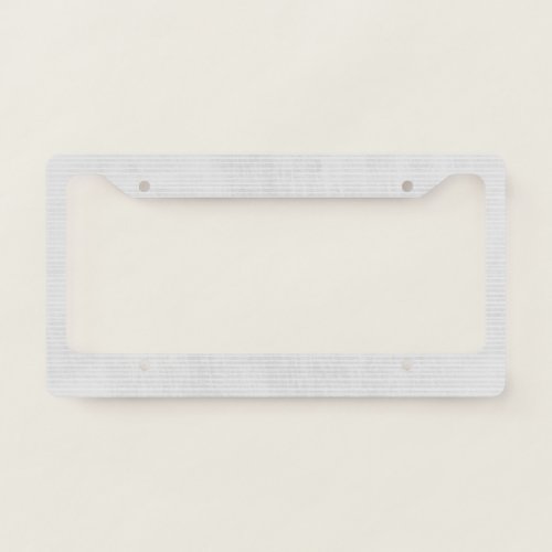 Redesign from Scratch  Create Your Own License Plate Frame