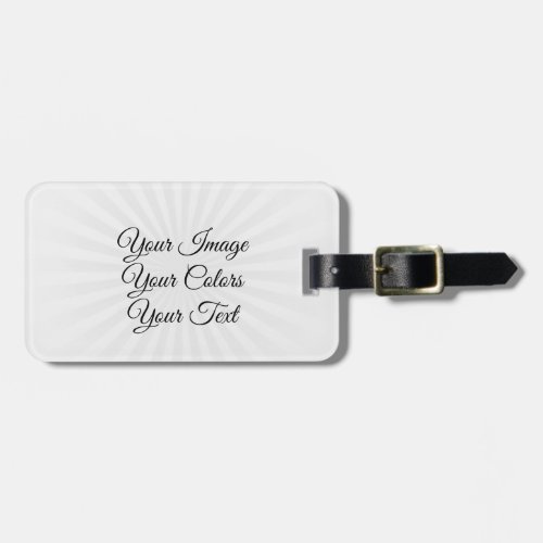 Redesign from Scratch Create Your Own Luggage Tag