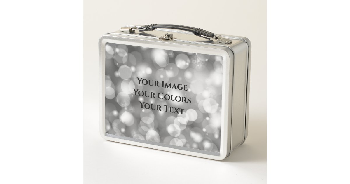 Redesign from Scratch Create Your Own Metal Lunch Box | Zazzle