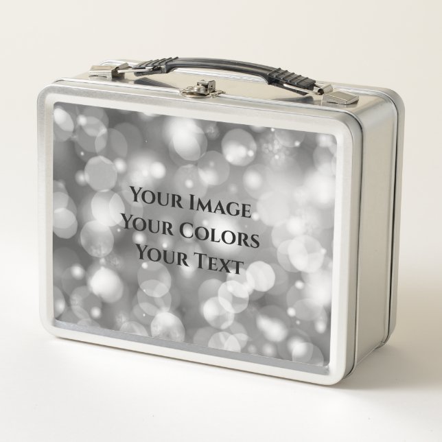 Redesign from Scratch Create Your Own Metal Lunch Box (Front)