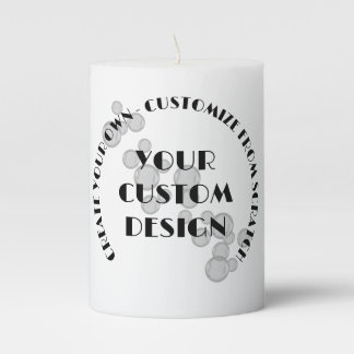 Redesign from Scratch - Create Your Own Pillar Candle