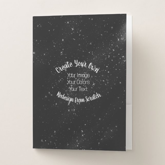 Redesign from Scratch - Create Your Own Pocket Folder (Front)