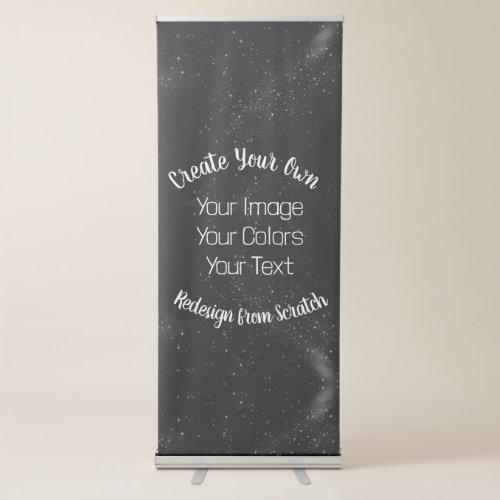 Redesign from Scratch _ Create Your Own Retractable Banner