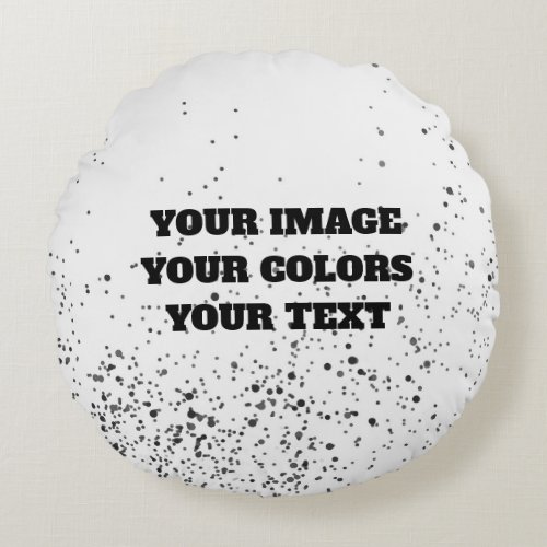Redesign from Scratch  Create Your Own Round Pillow