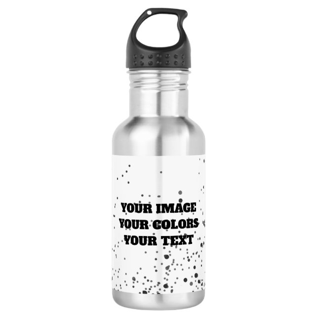Redesign from Scratch & Create Your Own Stainless Steel Water Bottle (Front)