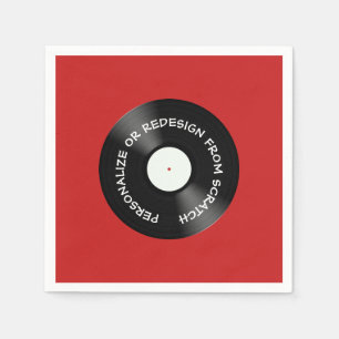 Redesign from Scratch or Personalize - Napkins