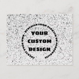 Redesign from Scratch or Personalize This Enclosure Card