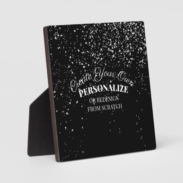 Redesign or Personalize: Plaque (Front)