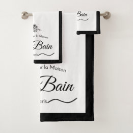 Redesigned Bathroom Towel Set