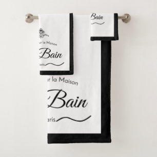 Redesigned Bathroom Towel Set