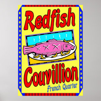 Redfish Couvillion Poster