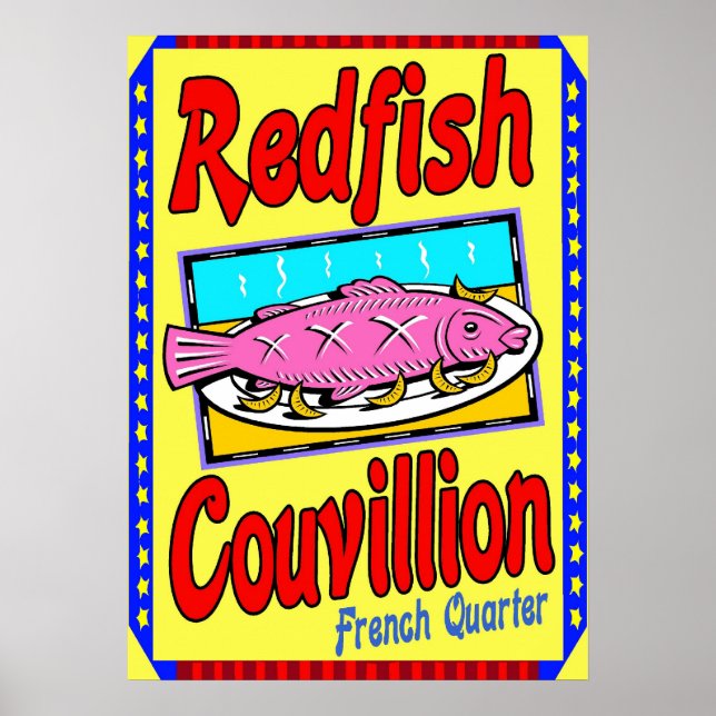 Redfish Couvillion Poster (Front)