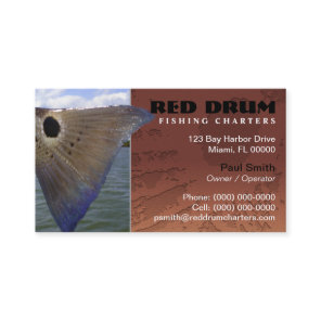 Redfish Fishing Charters Business Card