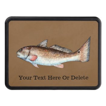 Redfish Hitch Cover by EnchantedBayou at Zazzle