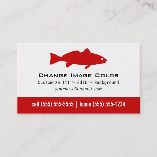 Redfish - Personal Business Card