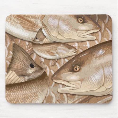 Redfish Red Drum Mouse Pad