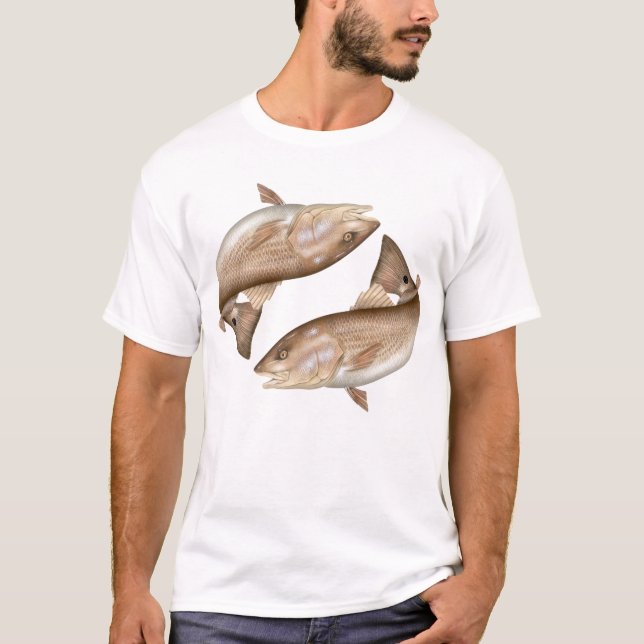 Redfish (Red Drum) T-shirt (Front)