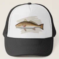 Women Want Me, Fish Fear Me, Mermaids Conflicted Trucker Hat, Zazzle