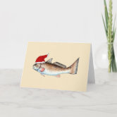 Redfish Santa Hat Christmas