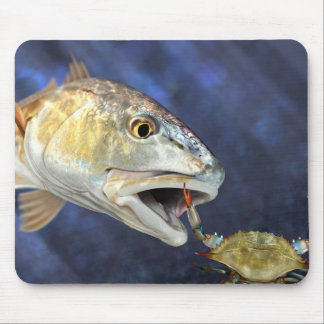 Redfish Strike Mouse Pad
