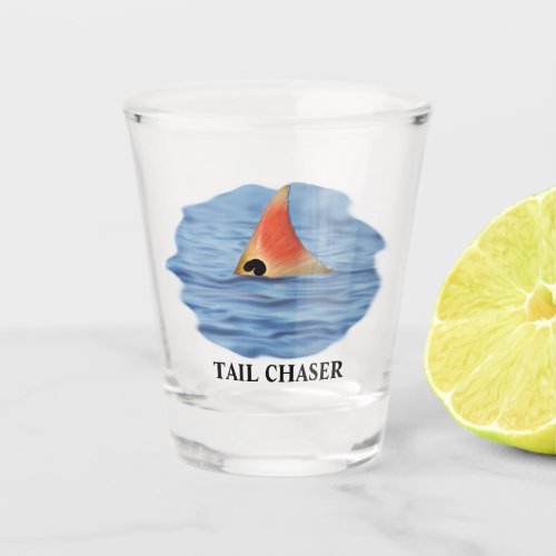 Redfish Tail Chaser Shot Glass