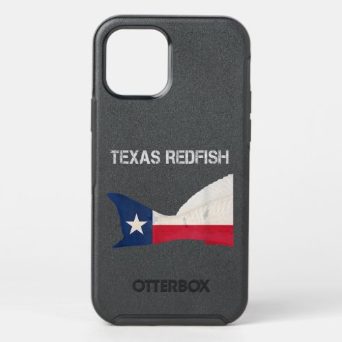 Redfish Texas Flag Fishing  OtterBox Symmetry iPhone 12 Pro Case