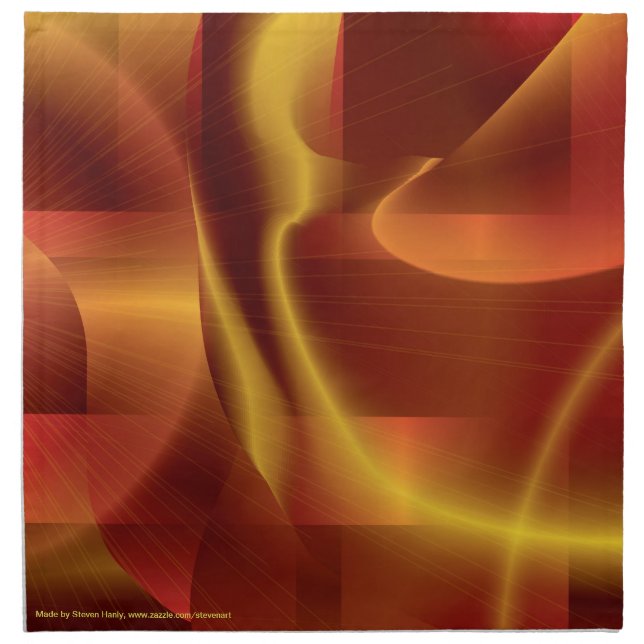 RedGold Cloth Napkin (Front)