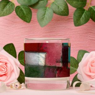 Redgreen and Violet-Yellow Rhythms, Paul Klee Art Scented Candle