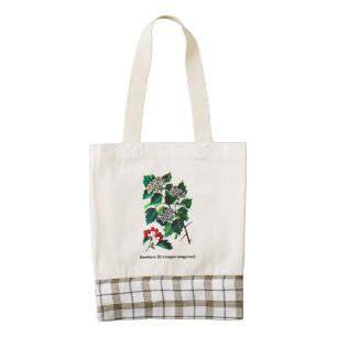 Redhaw Hawthorn Zazzle HEART Tote Bag