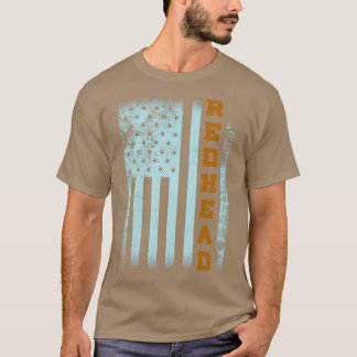 REDHEAD AMERICAN FLAG VINTAGE T-Shirt