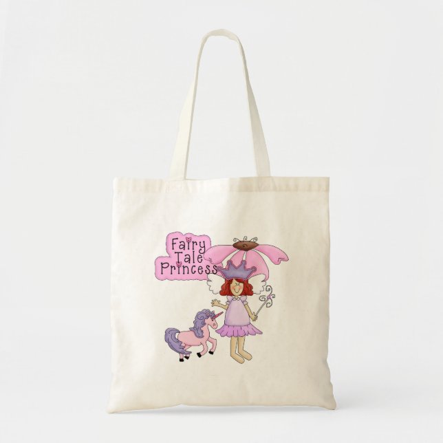 Redhead Fairy Tale Princess Tote Bag (Front)
