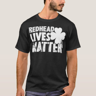 Redhead Funny Festive St Patricks Day T-Shirt