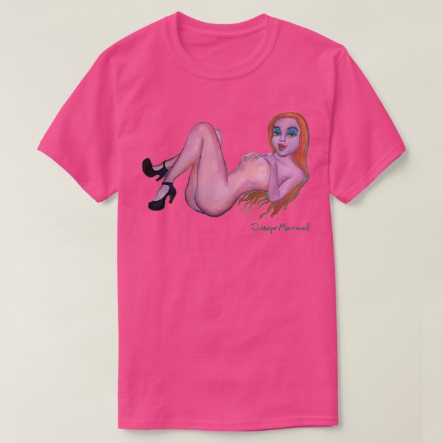 redhead girl 7 T-Shirt (Design Front)
